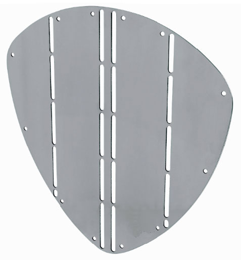 Escudo Protector de proa Triangular 345x350mm