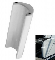 Ocean Bow Fender PVM1 - Defensa de proa o popa para velero y barcos a motor - Defensa de proa o popa fabricada en poliuretano de color blanco. También protege la proa cuando se levanta el ancla.   Dimensiones: 60x25x17 cm.   Peso: 3,2 kg.