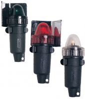 Luces de Navegacion de Emergencia con reflector - Un juego de tres luces, BABOR, ESTIBOR, BLANCA, estancas, completas con reflectores y suministradas con soportes de uso rápido.