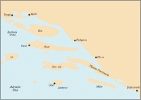 Carta Náutica Imray M26 - Adriatic Sea. Split to Dubrovnik