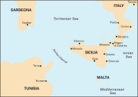 Carta Náutica Imray M50 - Sardegna to Ionian Sea