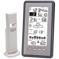 Estacion meteorologica WS9040 con sensor remoto de Temperatura y Humedad