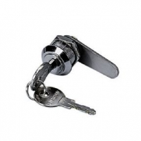 Cerradura y llaves para resgistro, Ø 18 mm - Cierre de tambucho con apertura mediante giro.