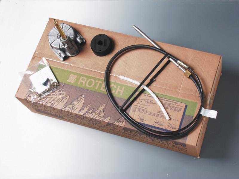 Kit de Direccion Ultraflex T85 Rotech V - Caja individual que incluye: Tambor T85, consola y cable M66.