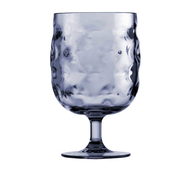 Set 6 Copas de vino Moon-Ice efecto cristal de Marine Business - Fabricada en Metirestileno irrompible para evitar ralladuras y golpes. Set 6 unidades