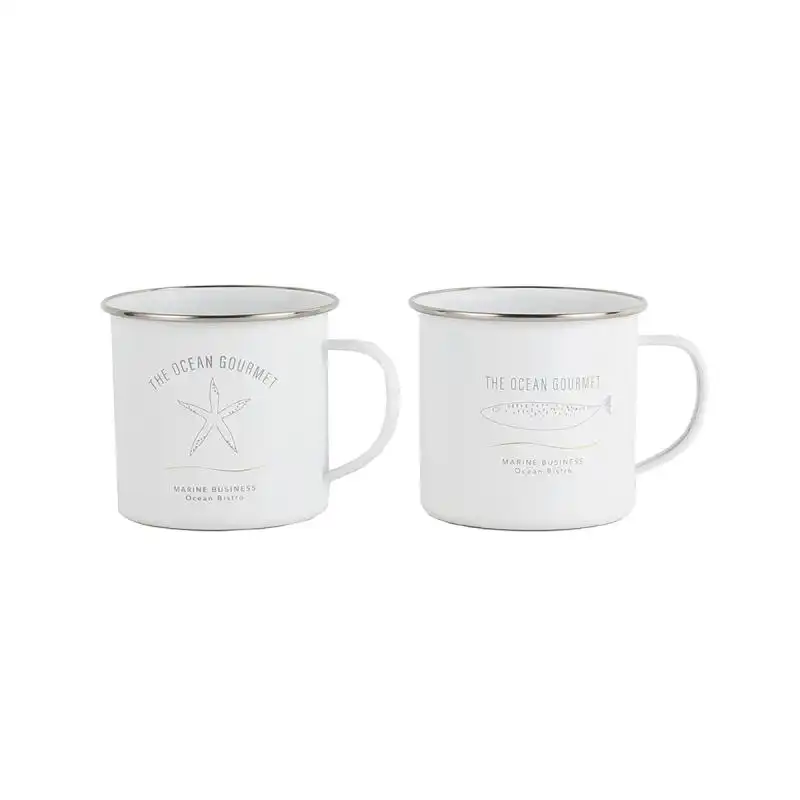 Juego de 2 Tazas Mugs Menorca � White