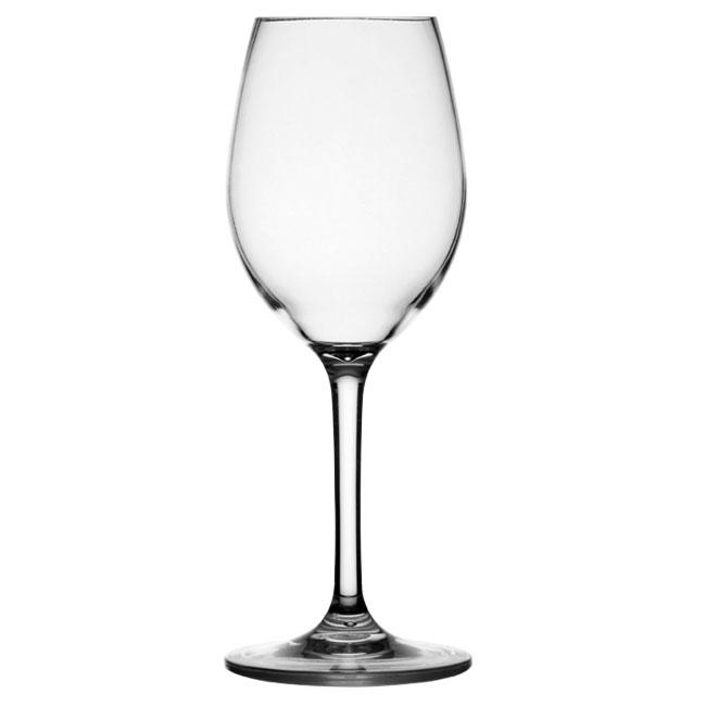 Set 6 Copas de vino Antideslizante Party Clear efecto cristal de Marine Business - Juego de 6 unidades. Prácticamente irrompible.ø8cm / ø6cm – H. 21,5cm. Apto Lavavajillas. Calidad Premium