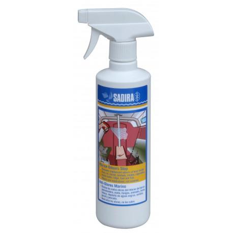 Anti-Olores Marino Sadira 500 ml - Spray ambientador que elimina totalmente los malos olores del interior del barco, no cubre los olores, los elimina.