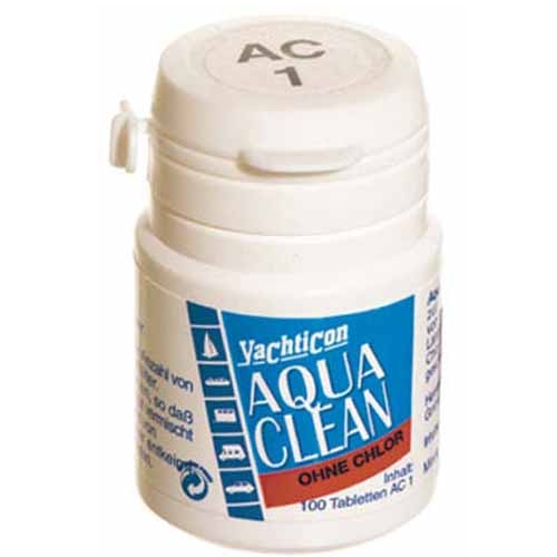Aqua Clean Yachticon sin Cloro Tabletas