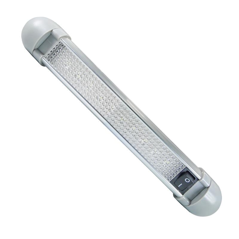 AquaLED Lampara LED para Interior, 12V & 24V - Lámpara giratoria AquaLED (180 grados), 12 / 24V con carcasa de aluminio
