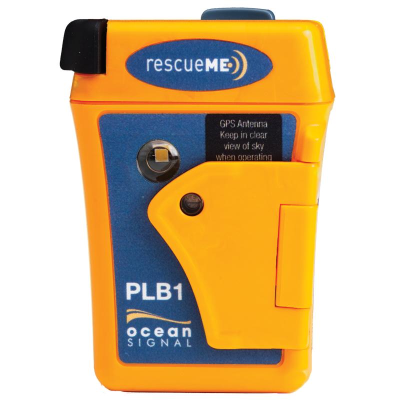 Baliza de localización personal Ocean Signal PLB1 - Esté donde esté, en el mar o en tierra, el  RescueME PLB1 le brinda la seguridad de que los servicios de emergencia globales pueden ser alertados con solo presionar un botón. Registro no incluido.