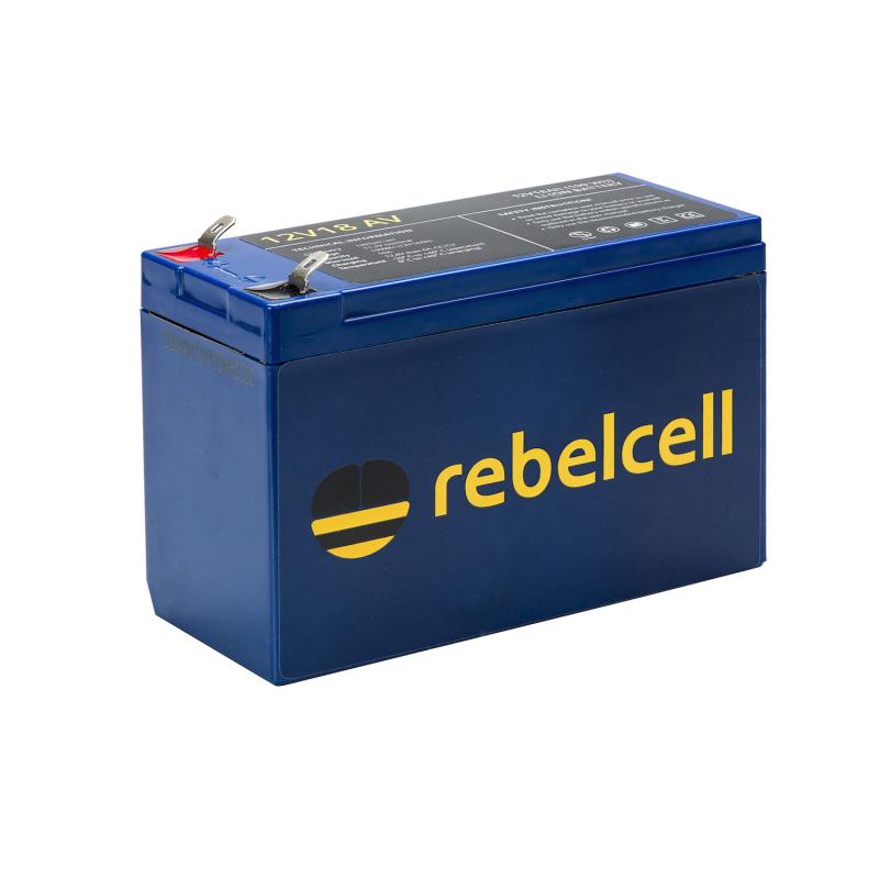 Batería de litio Recargable 12V Rebelcell - Batería de litio de alta calidad y versátil gracias a su reducido peso. Todo esto sin perder capacidad de almacenamiento.   