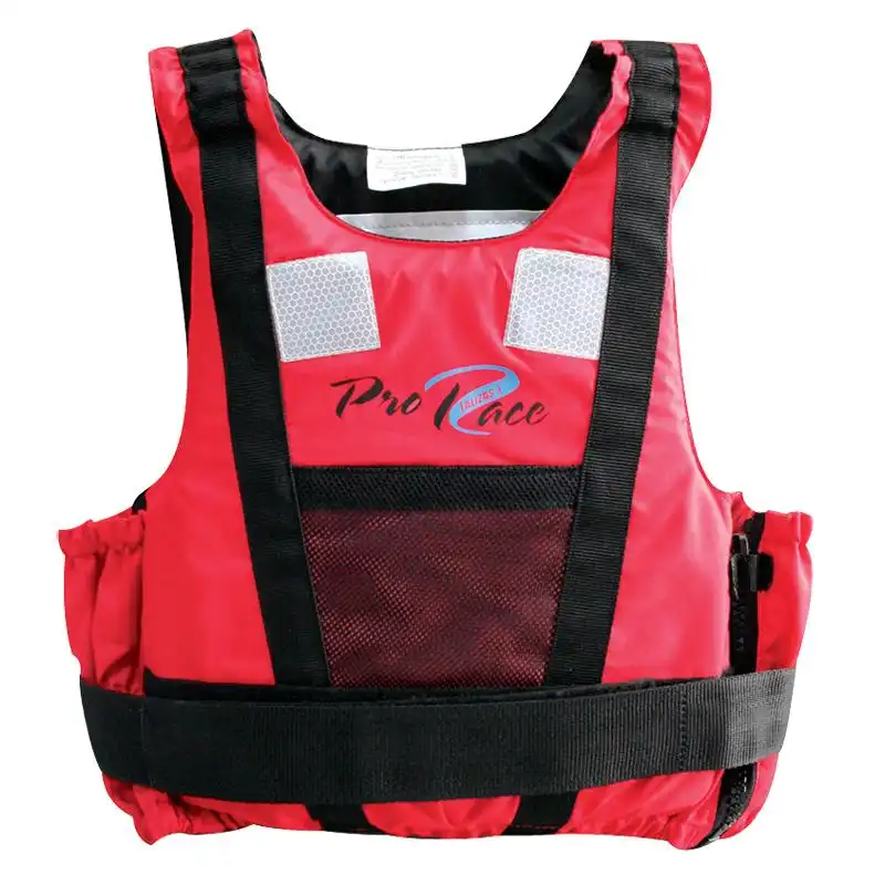 Ayuda a la flotabilidad Pro Race, ISO 12402-5, 50N - Ideal para esqu, moto acutica, canoa, kayak y vela. 50N. Color Rojo