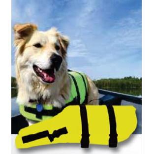 Chaleco salvavidas para perros y gatos - Diseño ergonómico para garantizar una total comodidad. Dispone de una anilla para enganchar la correa. Color: Amarillo.
