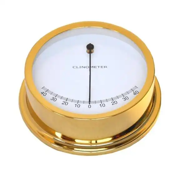 Clinometro de Aceite Laton Pulido 120mm