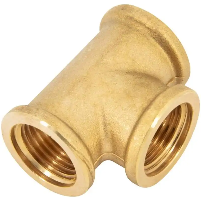 Conexion en T de Laton