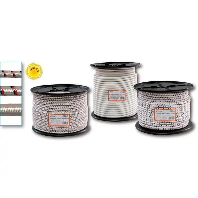 Cabo elastico Polyester-Latex 10mm