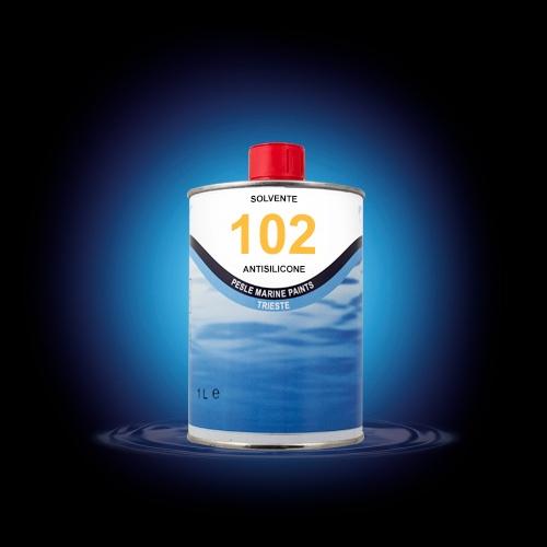 Disolvente Antisilicona y Desengrasante 102 - Para limpiar todo tipo de superficies antes de aplicar pintura. Disponible envase de 0,5 o de 1 Litro