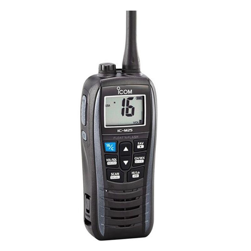 Emisora Portatil VHF ICOM IC-M25EURO  (Homologado Norma IPX7)
