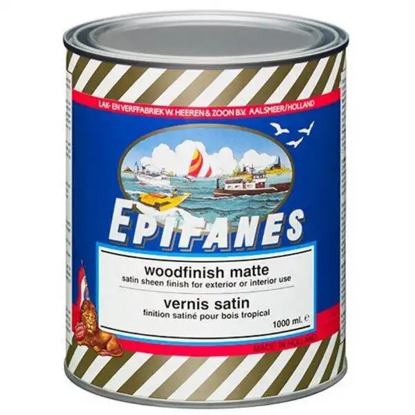 Epifanes Woodfinish Matte. Acabado Madera Mate