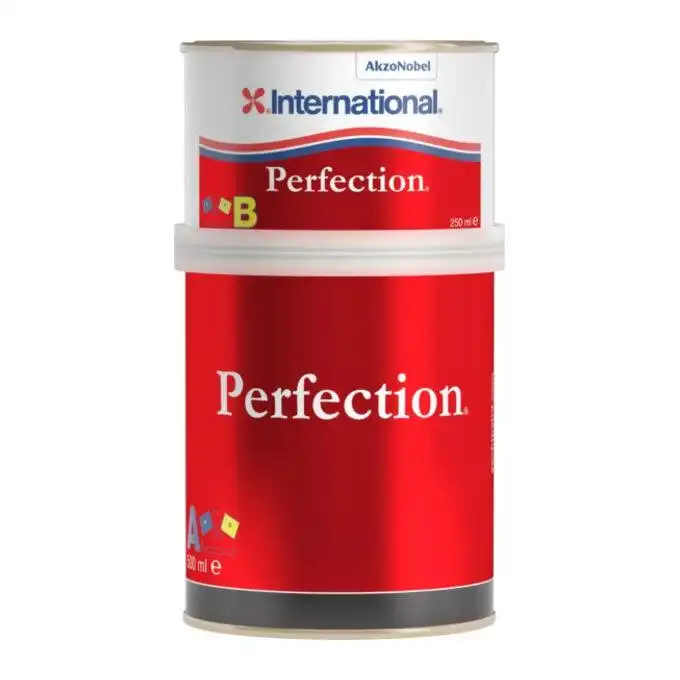 Laca International Perfection 750 ml Alto Brillo - Esmalte para obra muerta de alto brillo. 0,75 L Para todo tipo de sustrato. Colores. Bi-componente