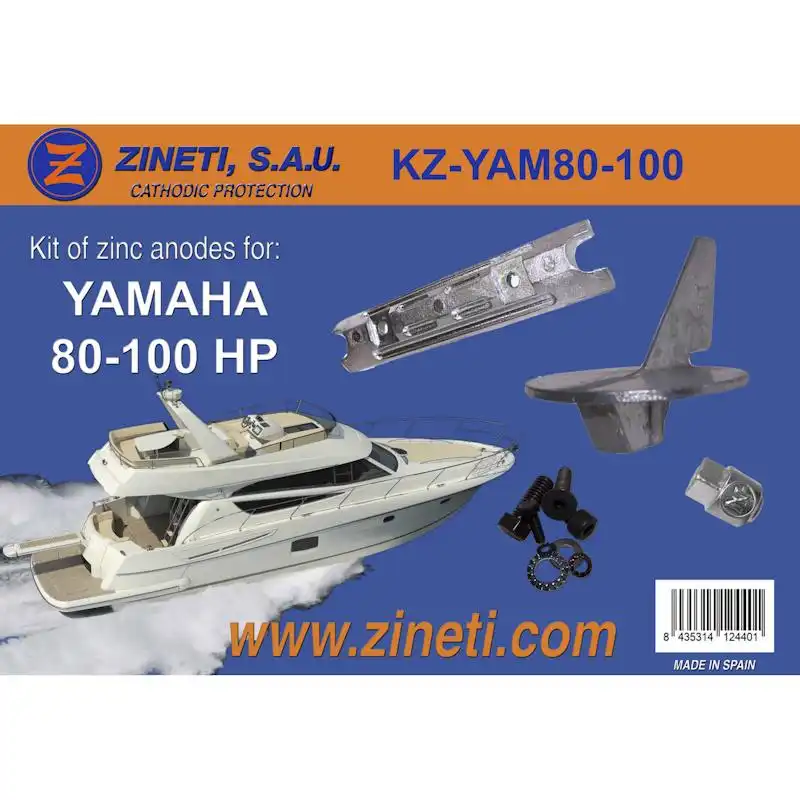 Kit Anodos Yamaha 80-100 HP