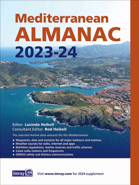 Mediterranean Almanac 2023/24 Imray - Rod and Lucinda Heikell