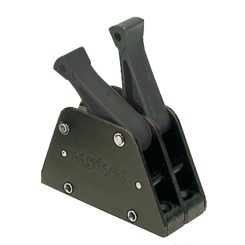 Mordaza Doble Easylock para Cabos de 6 a 10 mm - El primer dispositivo patentado para tensar y aliviar líneas bajo carga. Para cascos de 6 a 9 m.