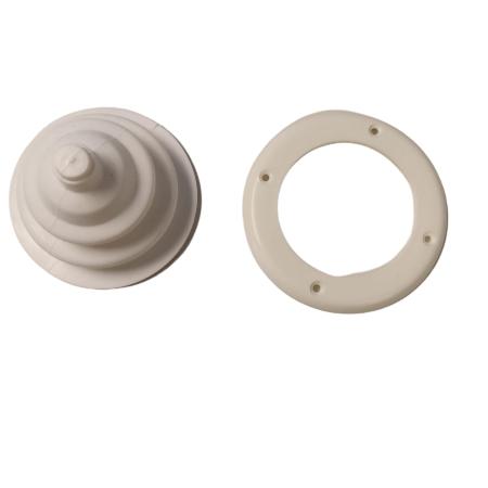 Pasacables plástico flexible diámetro base 100 mm