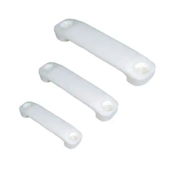 Soporte puente cincha Nylon Blanco - Pasacinchas en nylon blanco.Para cinchas de hasta 50 mm