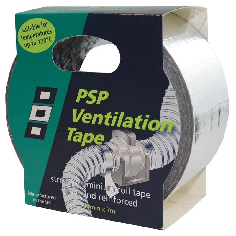 Cinta PSP Aluminio extrafuerte para tubos ventilacion