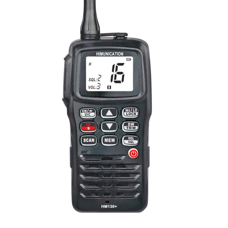 Radio VHF portátil Himunication HM-130+ (Homologado Norma IPX7)