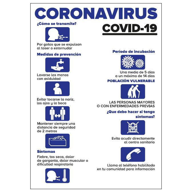 Panel Glasspack - Normas de Seguridad  CORONAVIRUS COVID-19