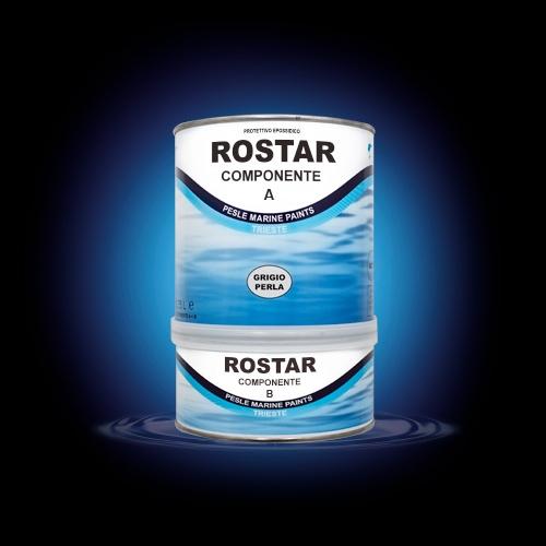 Fondo Epoxico Protector ROSTAR - Protector epóxico de alto espesor dotado de una gran impermeabilidad.Envases: 0,75 o 2,5 L