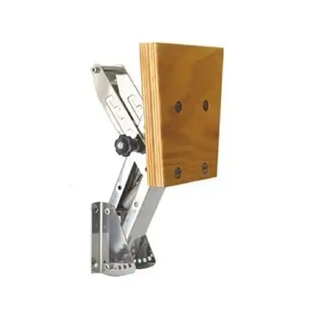 Soporte Motor Basculantede chapon marino, para motores  2T/5HP-4T/4HP hasta 23kg