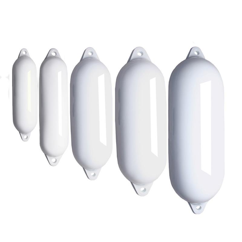 Defensas cilindricas hinchables Starfender Blanca  - Fabricadas de vinilo flexible de alta calidad, en color blanco. Fabricación europea..