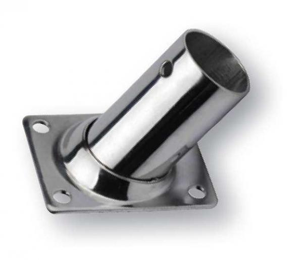 Base Inclinacion rectangular 60� Diam. 25mm