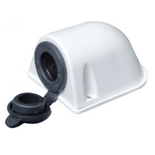 Toma de corriente exterior tipo mechero, Color Blanco 12V