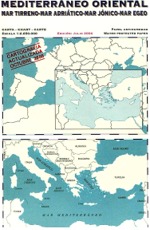 Carta Náutica Mediterráneo Oriental PG-02 - Carta náutica del Mediterráneo oriental. Mar Tirreno, Mar Adriático, Mar Jónico, Mar Egeo. Edicion 2004  Escala 1: 2.650.000